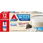 12-Pack 11-Oz Atkins Protein-Rich Shake (Creamy Vanilla) $13.30 w/ Subscribe &amp; Save