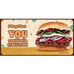 Burger King: Million Dollar Whopper Contest: Free Whopper w/ $1+ Purchase