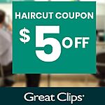 Participating Great Clips Salon Locations: Haircut Coupon $5 Off &amp; More Coupons