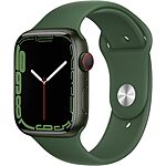 45mm Apple Watch Series 7 Cellular Smartwatch (Green Case/Green Band) $250 + Free Shipping w/ Prime