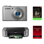 Canon S110 12.1MP Digital Camera + Pixma Pro-100 Printer + Adobe LR5 $175 after $350 Rebate + Free Shipping