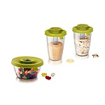 3-Pack Vacu Vin Popsome Storage Containers (Olive Green) $9.99 + Free Shipping