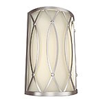 Lighting Clearance: Allen + Roth 2-Light Brushed Nickel Pocket Wall Sconce $12.50 + Free S&amp;H for MyLowes Members