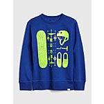Gap: Extra 60% Off Select Markdowns: Boys Graphic Sweatshirt $6 &amp; More + Free S/H $50+