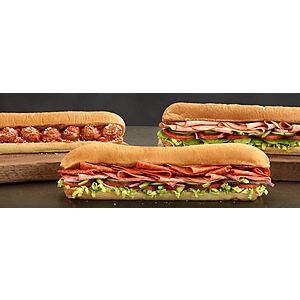 Subway Coupon Codes: Footlong Meal $7.99, 6-Inch Sub $3.49
