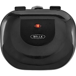 Bella - 2 Burger Electric Grill - Black