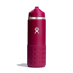 Hydro Flask 12 oz Kids Wide Mouth Straw Lid Bottle Firefly