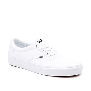Up to 50% Off Select Brands + Extra 25% Off: Vans Doheny Men's Sneakers (White) $31.50 & More + Free Shipping