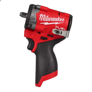 Milwaukee M12 Tools/Batteries: Stubby Impact Wrench: 1/2" or 3/8"  (Tool Only) $143 & More + Shipping