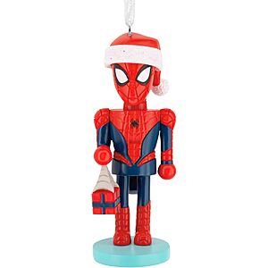 Hallmark Marvel Spider-Man Nutcracker Christmas Ornament $3.75 