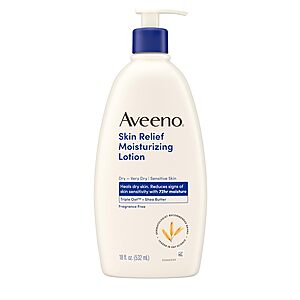 Select Accounts: 18-Oz Aveeno Skin Relief Moisturizing Lotion $3.50 w/ S&S