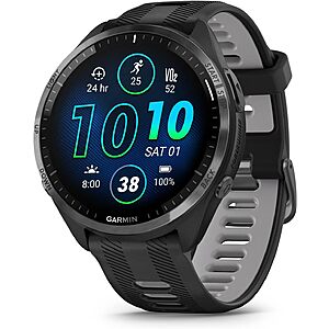 Garmin Forerunner 965 GPS Running Smartwatch (Black & Gray) $400 + Free S/H