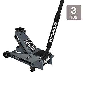 Harbor Freight In-Store: PITTSBURGH 3 Ton Rapid Pump Floor Jack $90 (In-Store Only)
