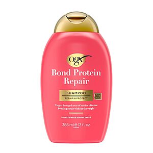 13-Oz OGX Repair & Protect Bond Protein Shampoo or Conditioner $2.69 Each w/S&S + Free Shipping w/ Prime or on $35+