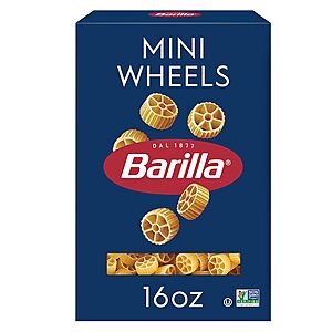 16-Oz Barilla Racing Wheels Pasta $1.15 w/ S&S