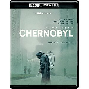 Chernobyl (4K Ultra HD + Blu-ray) $15 