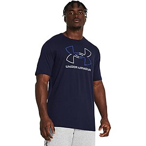 Under Armour Men's Global Foundation Short Sleeve T Shirt (Midnight Navy) $10 
