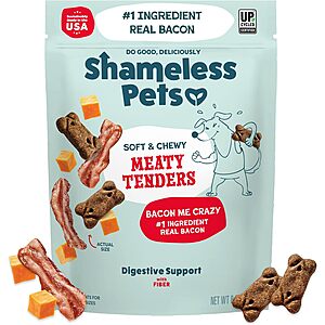 8-Oz Shameless Pets Soft & Chewy Dog Treats