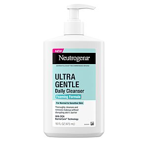 Neutrogena Ultra Gentle Foaming & Hydrating Face Wash