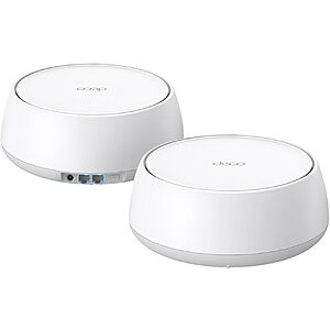 TP-Link Deco 7 BE25 Dual-Band BE5000 WiFi 7 Mesh Wi-Fi System 2-Pack