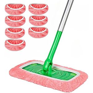 Amazon Haul: 50% Off Select Products: 7-Pk. Microfiber Reusable Mop Pad Refills $2.45 & More + Free S/H Orders