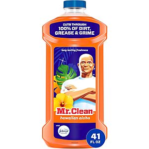 41oz. Mr. Clean All Purpose Floor Cleaner (Hawaiian Aloha) $3.70 w/ S&S