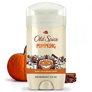 3-Oz Old Spice Men's Aluminum Free Deodorant (Pumpkin Spice)