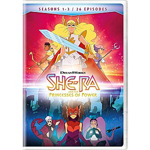 She-Ra and the Princesses of Power: Seasons 1-3 (DVD) $10 