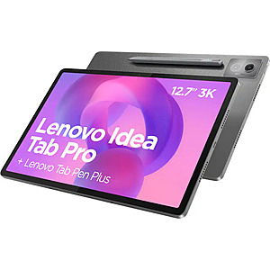 Lenovo Idea Tab Pro Tablet: 12.7" 3K Touchscreen, 256GB UFS, 8GB RAM $280 + Free S/H