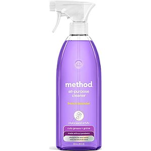 Select Accts: 28-Oz Method All-Purpose Cleaner Spray (French Lavender) $2.15 w/ S&S