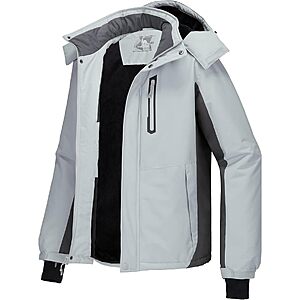 CAMEL CROWN Men's Waterproof Ski Jacket w/ Fleece Lining (various) $25 + Free S/H