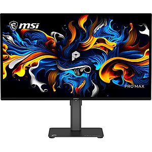 MSI Pro Max 271QPX14G 1440p QHD 144Hz QD-OLED Professional Monitor