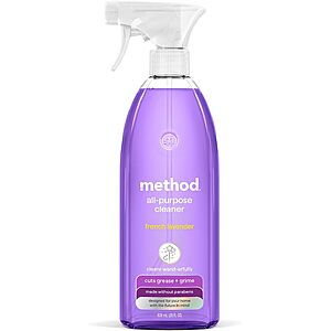 Select Accts: 28oz. Method All-Purpose Cleaner Spray (French Lavender) $2.15 w/ S&S
