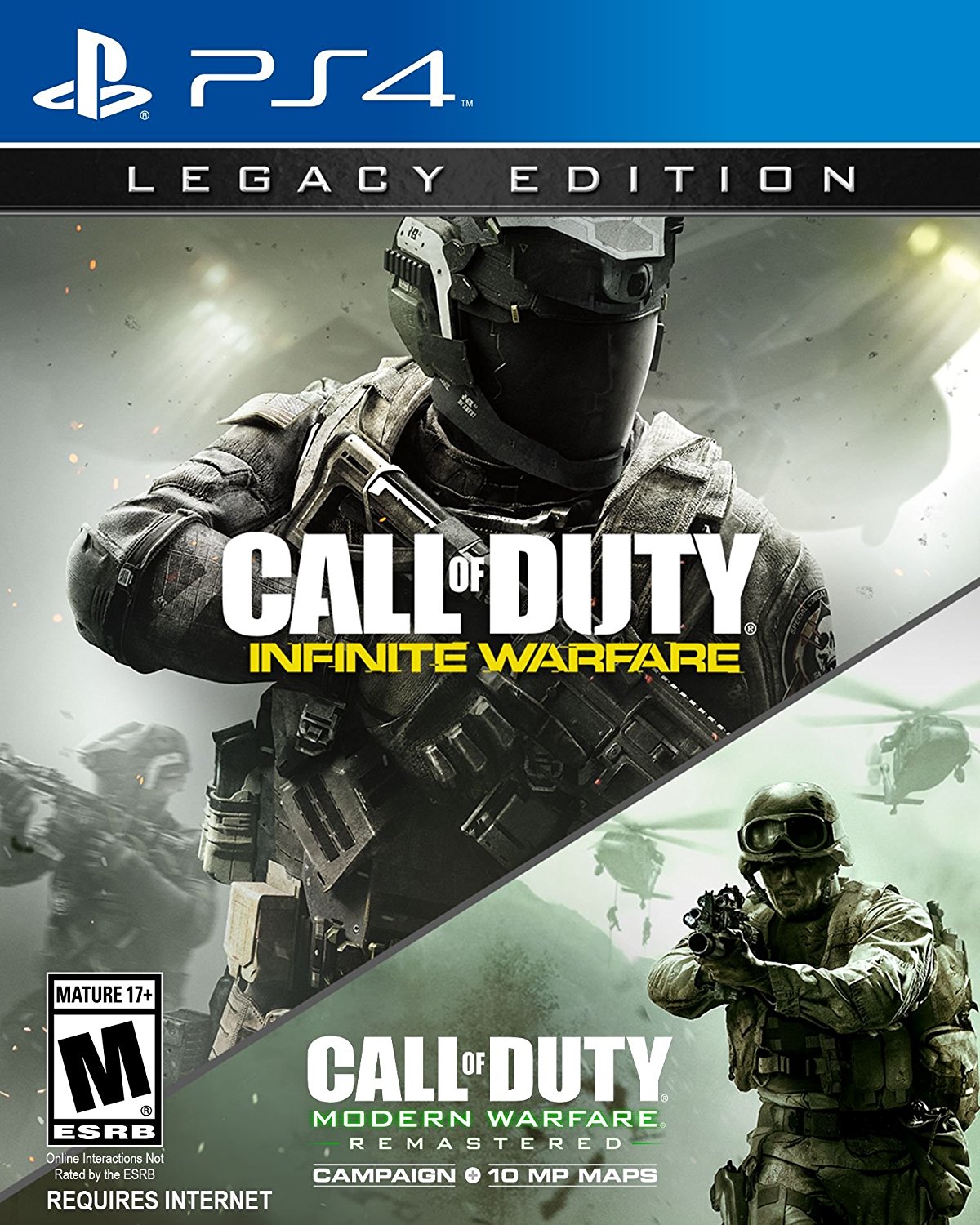 Call of Duty: Infinite Warfare Legacy Edition $49.99 or Call of Duty: Inifinte Warfare (PS4, Xbox One or PC) $34.99 via Amazon