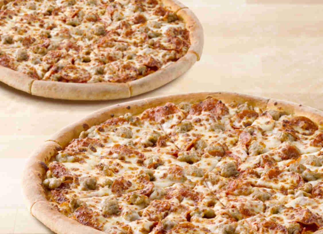 Papa Johns: 2x 2-Topping Pizza + Free Future Large 3-Topping Pizza