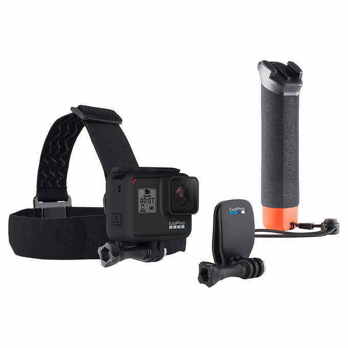 Costco Members Gopro Hero7 Black Action 4k Waterproof Camera Bundle
