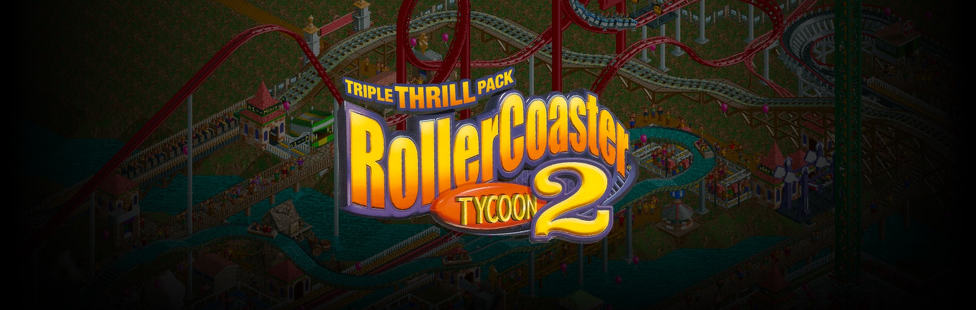 Rollercoaster Tycoon 2 Triple Thrill Pack Pc Digital Download