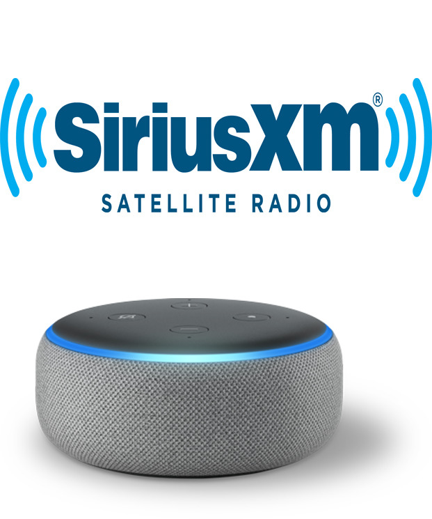 New SiriusXM Subscribers: 12-Months SiriusXM Subscription + Amazon Echo Dot