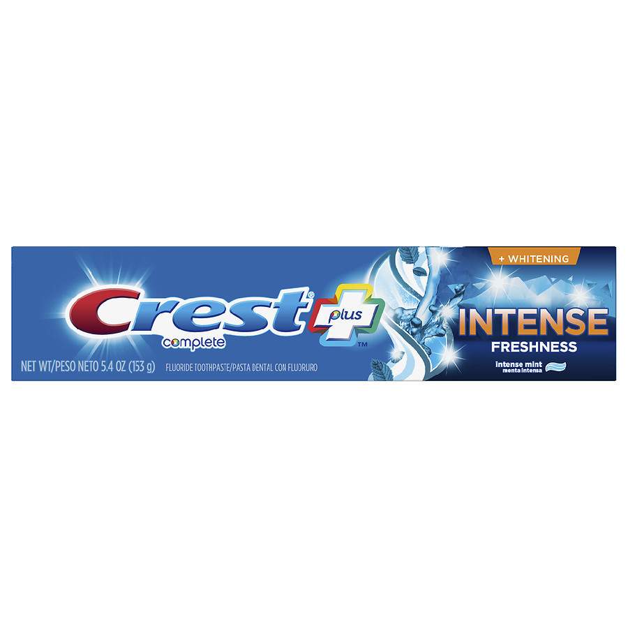 5 4oz Crest Intense Freshness Complete Whitening Toothpaste