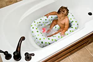 Mommy's Helper Inflatable Bath Tub Froggie Collection, White/Green, 6-24 Months Amazon $5.72