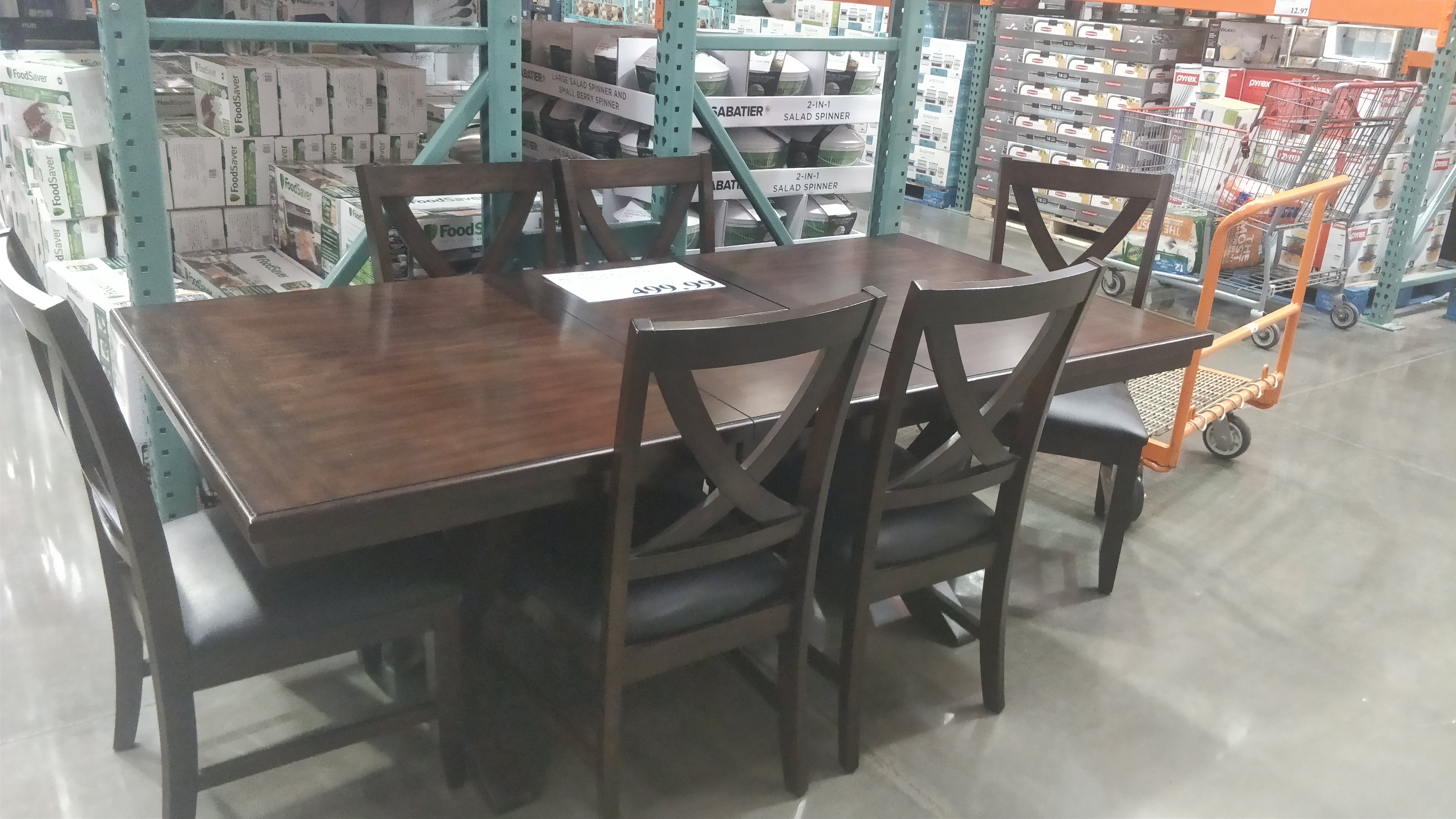 Bayside 7 Piece Dining Set 499 99 At Costco In Store Only