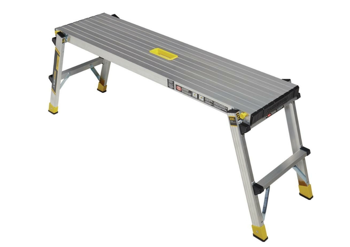 Gorilla Ladders Aluminum Slim Fold Work Platform 300lbs Capacity