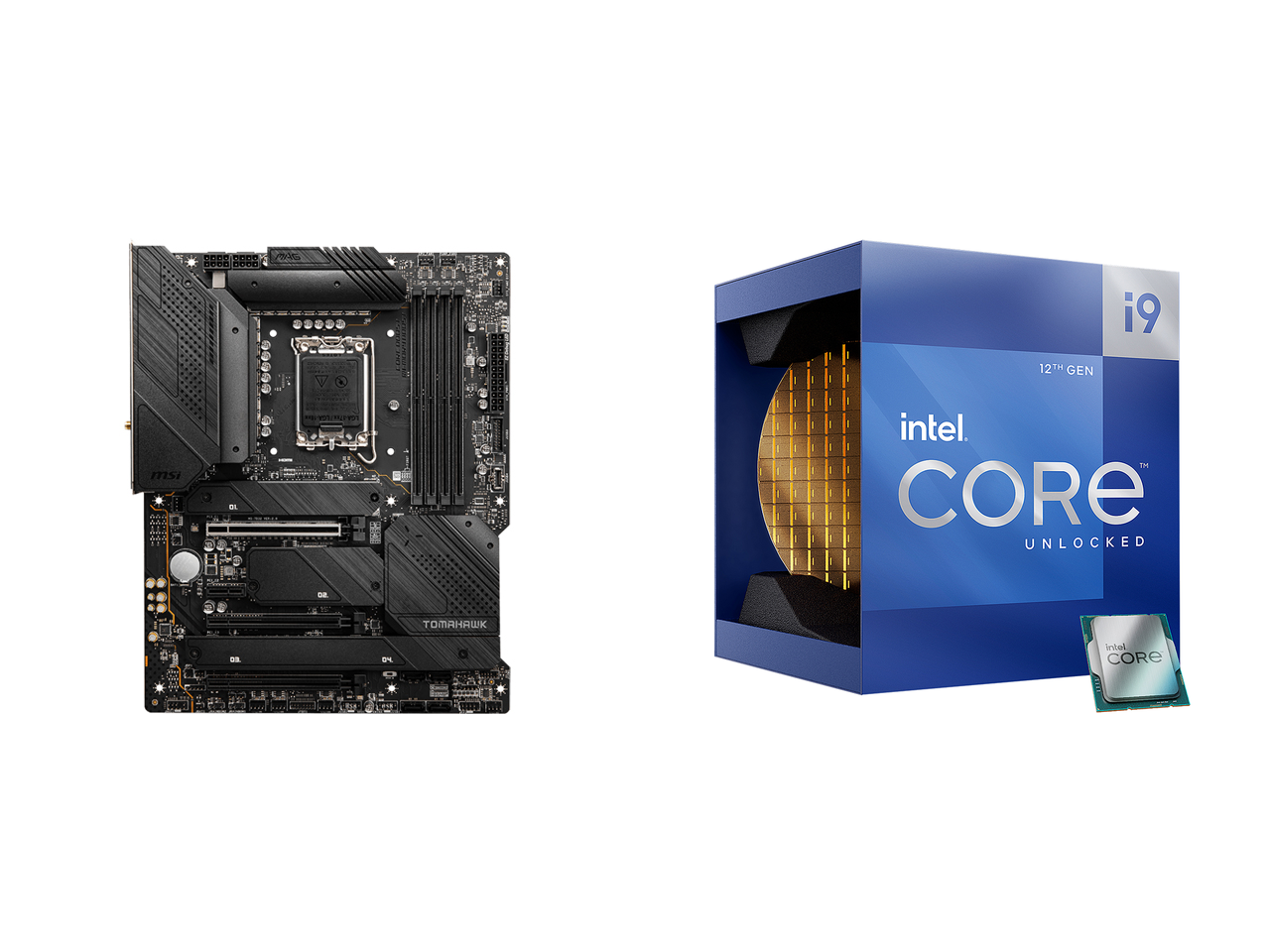 Intel Core i9-12900K Processor + MSI MAG Z690 TOMAHAWK WIFI DDR5 Motherboard Bundle - $429.98 + Free Shipping