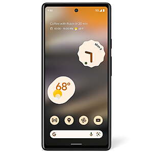 128GB Google Pixel 6a 5G Smartphone (Locked, Various Carriers)