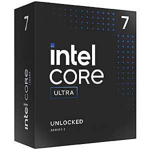 Intel Core Ultra 7 265K Arrow Lake 20-Core (8P+12E) Desktop Processor + MSI MAG Coreliquid A13 360MM Cooler - $259.99 + Free Shipping