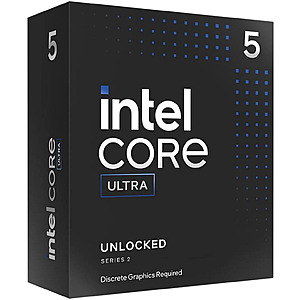 Intel Core Ultra 5 245KF - Core Ultra 5 (Series 2) Arrow Lake 14-Core (6P+8E) Desktop Processor + Cooler Master Hyper 212 Spectrum V3 Air Cooler - $169.99 + Free Shipping