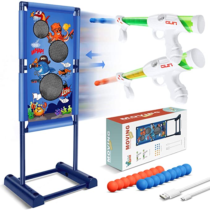 Moving Shooting Game Toy for Kids with 18 Foam Balls $29.99 + Free Shipping