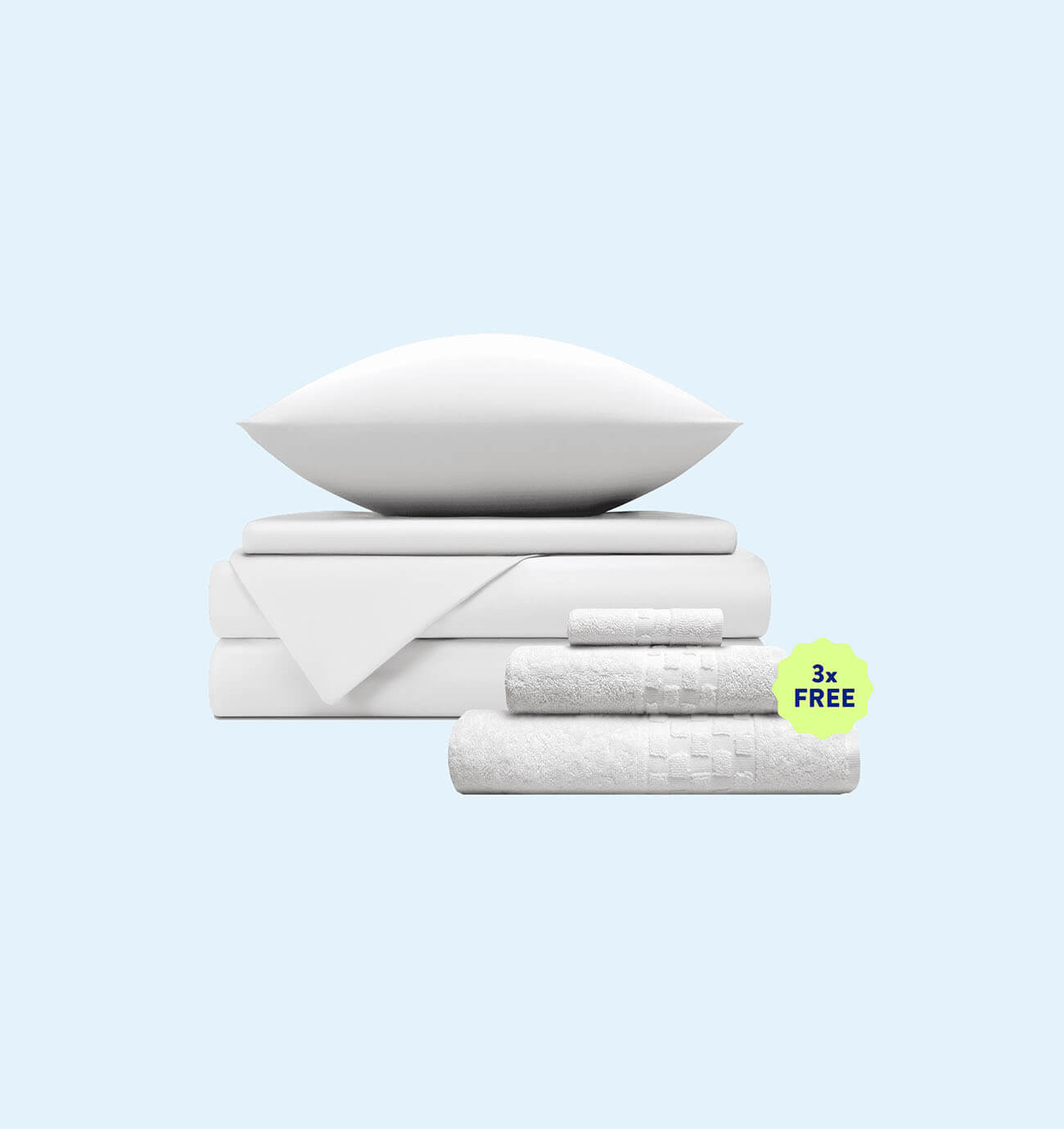 Sheet set 25% off (cotton and all-natural silver) plus free towel set $129