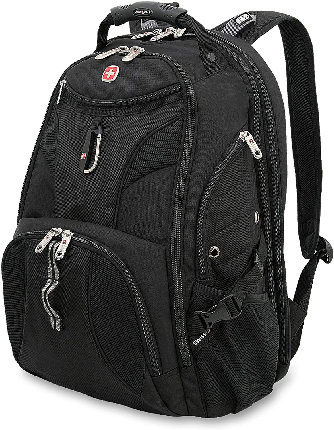 SwissGear 1900 Scansmart TSA 17 Laptop Backpack, Black, 19-Inch $64