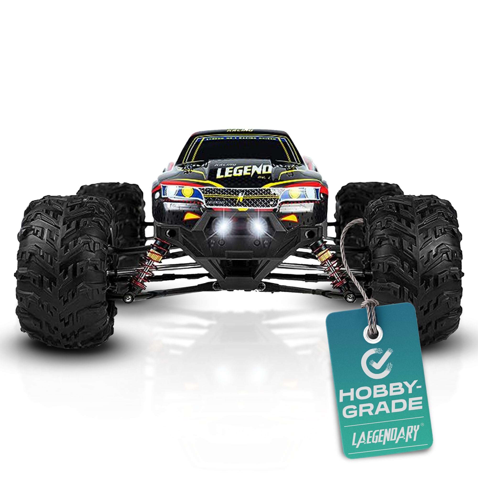 Hobby Grade RC Car 1:10 Scale Brushed Motor with Two Batteries, 4x4 Off-Road Waterproof RC Truck, RC $149.39 + Free Shipping $127
